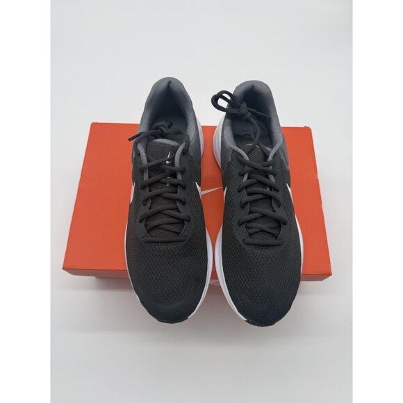 New Nike Revolution 7 Shoes Mens Size 10.5 Black Grey Running Comfort FB2207 007